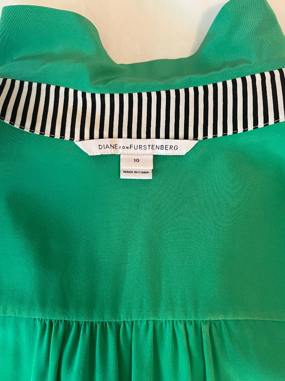 Silk long sleeve blouse